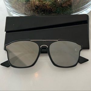 Dior Abstract Black/Silver Sunglasses